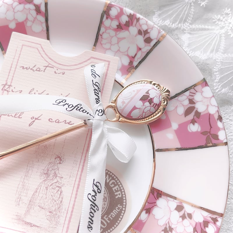 白磁用】櫻の宴・櫻色 転写紙 A4 | Christina Reefa