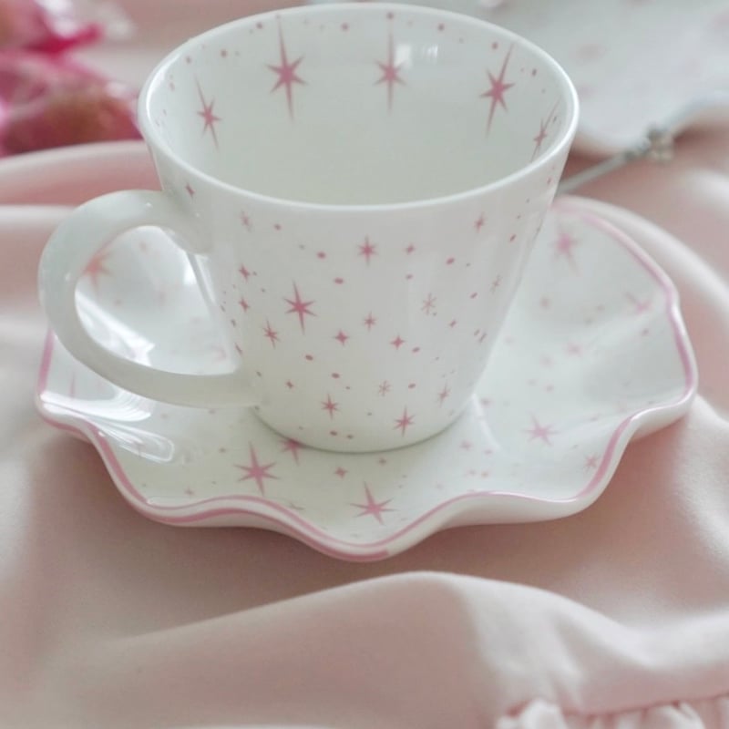 白磁用】スターリーナイト・ピンク 転写紙 A3 | Christina Reefa