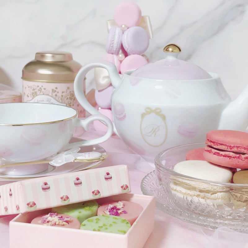 白磁用】ふんわりパステルマカロン転写紙・2色セット(1枚867円) A4