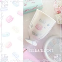 【白磁用】ふんわりパステルマカロン転写紙 ・マルチカラー A4