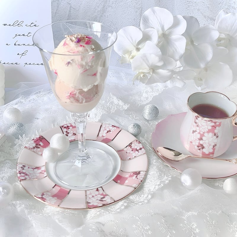 白磁用】櫻の宴 ・ 櫻色＆漆黒 2色セット A4 (1枚968円) | Christ