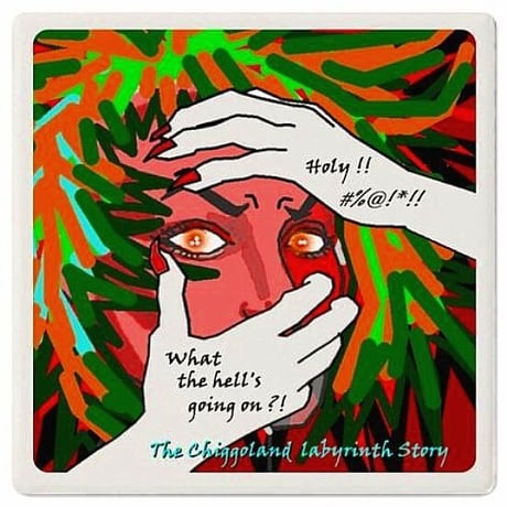 だー!!：白雲石コースター（スクエア）