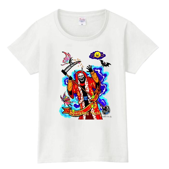 暗黒魔界のプリンスⅠ：PrintstarTシャツレディース(白) | ダークン