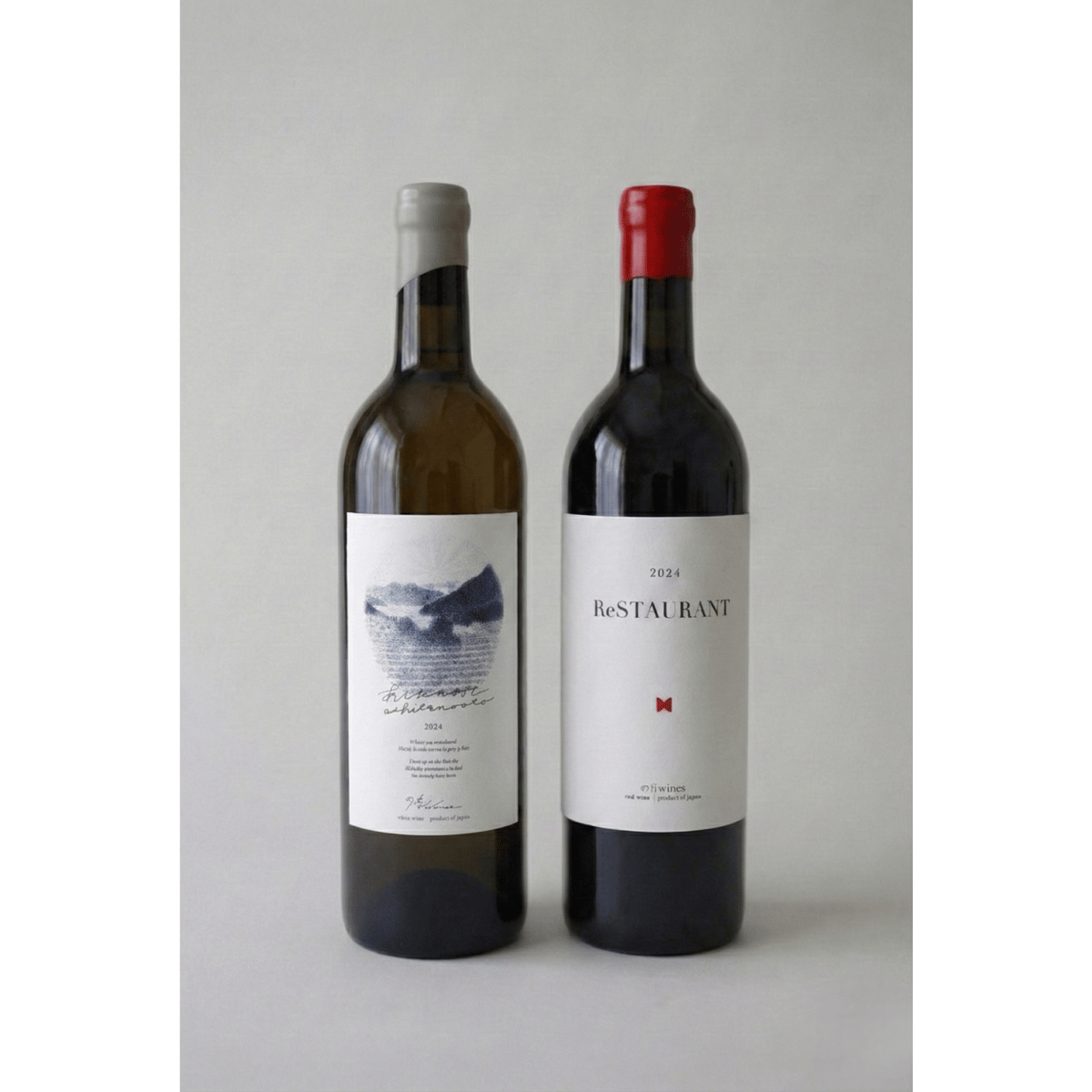 同じ物の白ワイン2 本。 赤ワイン4本計6本 2本セット】あしたのおと 白 2024｜ReSTAURANT red 2024 ― 同じ年