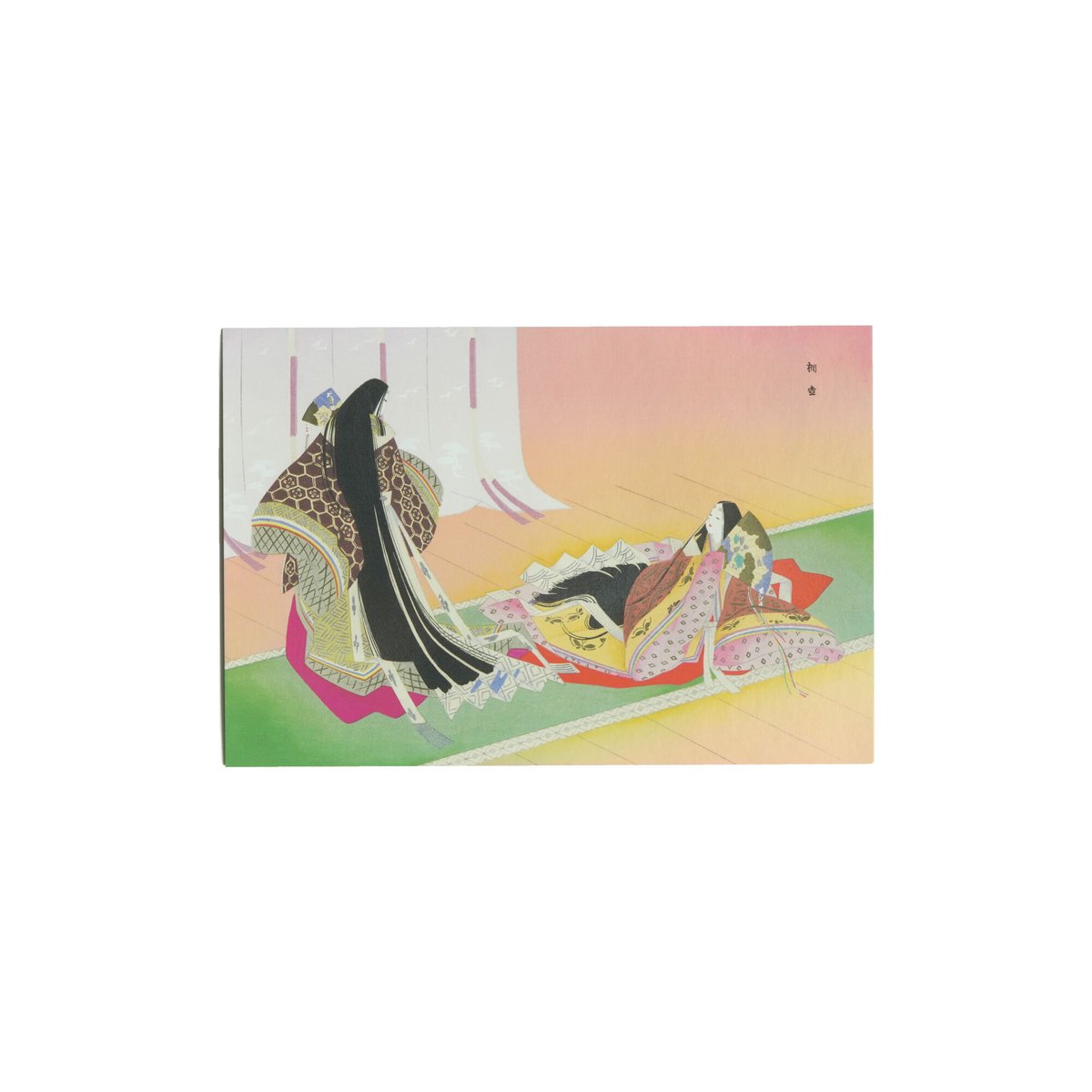 源氏物語 源氏物語ポストカード《桐壺》 | 雲上茶寮オンラインショップ
