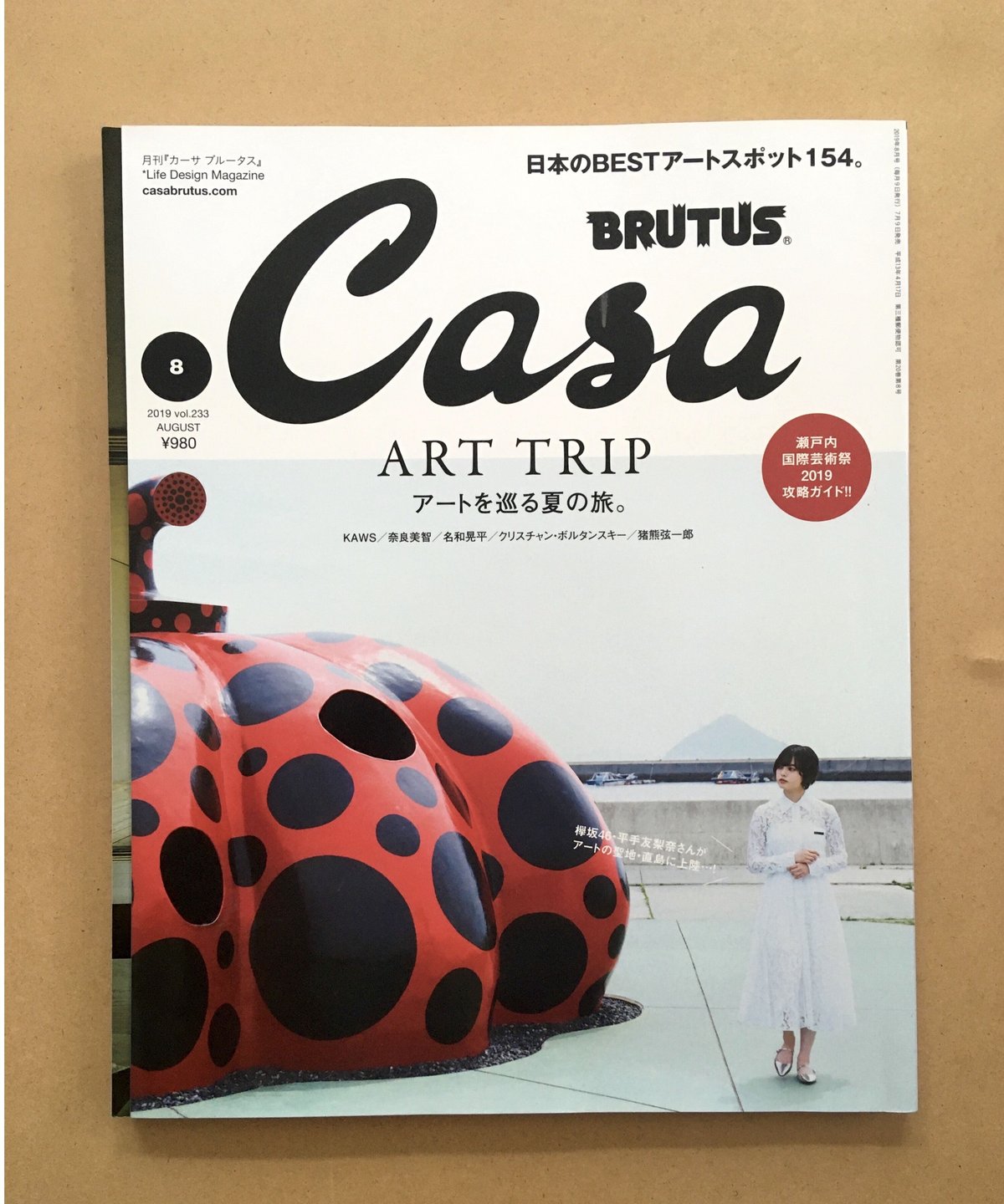 CASA BRUTUS vol.233 : ART TRIP | 書肆 奇縁堂 CASA BRUTUS vol.233 : ART TRIP | 書肆 奇縁堂