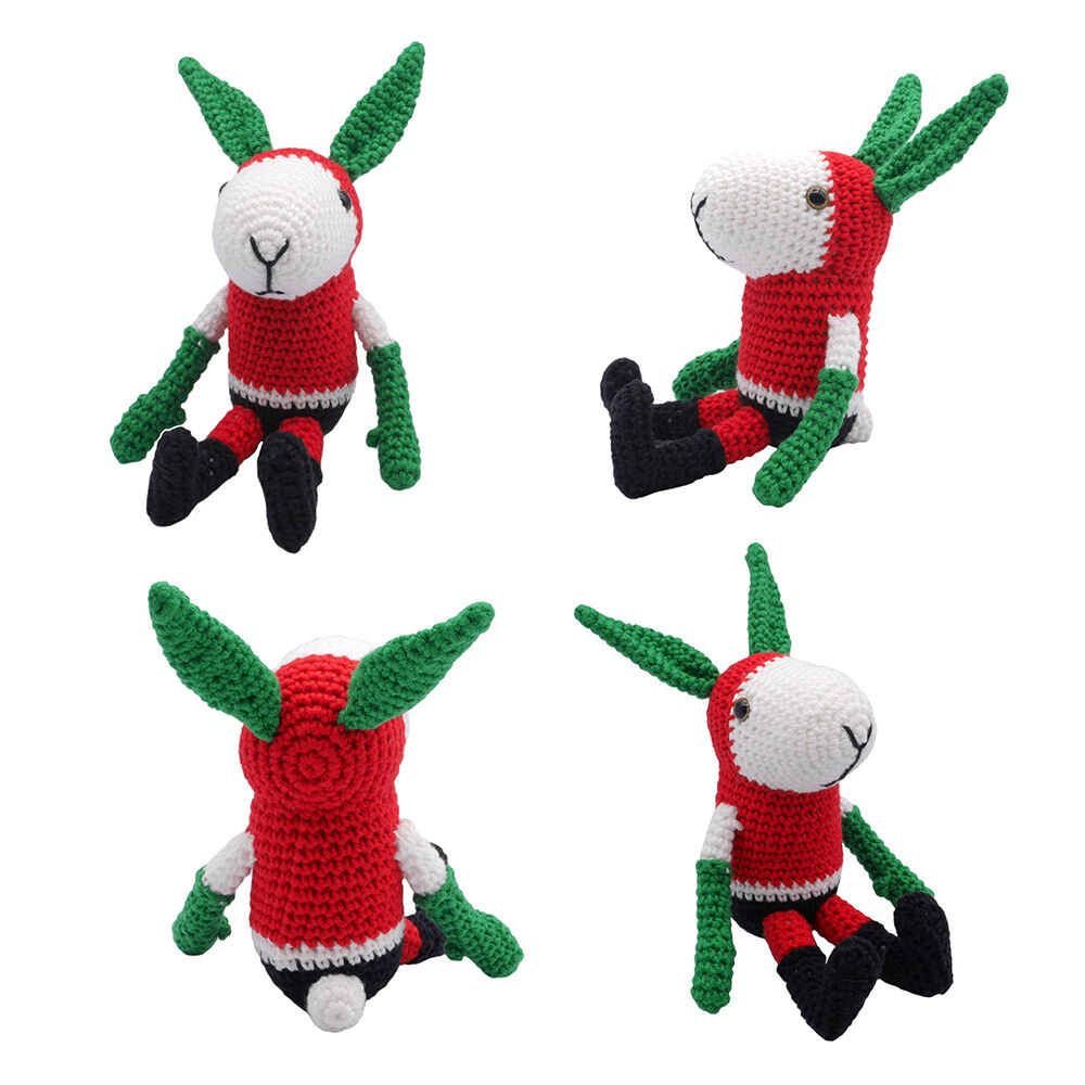 クリスマスVer うさぎのユーリ あみぐるみキット | WISTERIA 手作りのお店