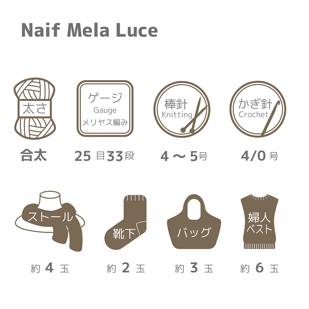 ナイフメーラ ルーチェ NAIFMELA LUCE | WISTERIA 手作りのお店
