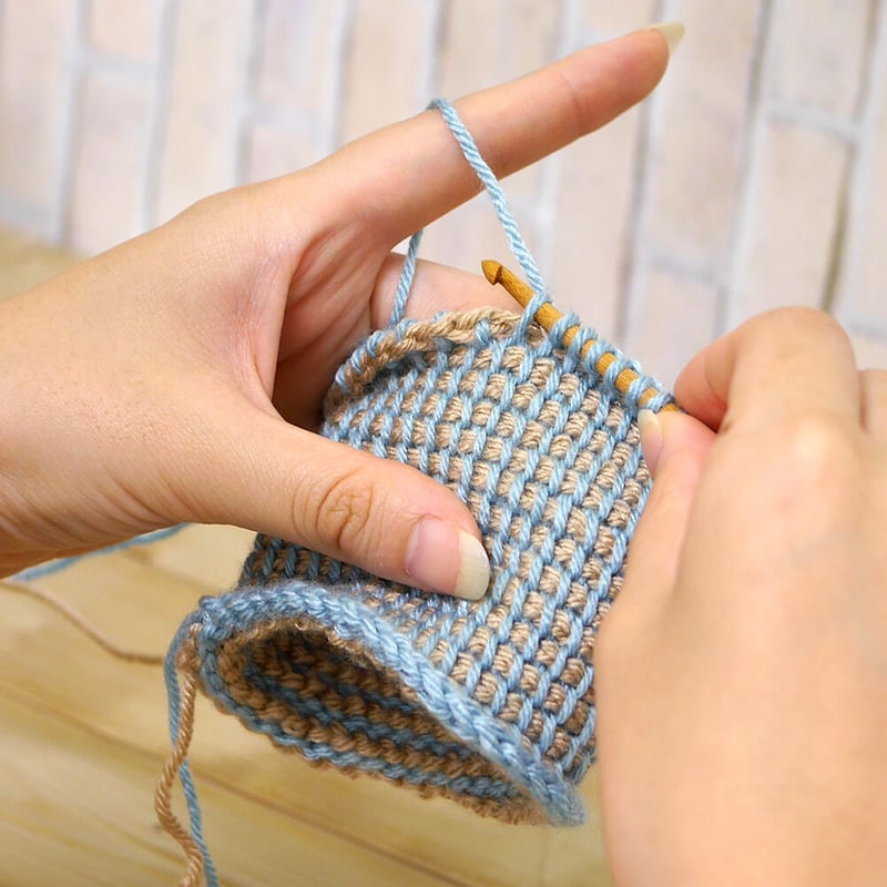 やまと 両面アフガン針 1本入 7～10mm 編み針 竹製 超極太毛糸用