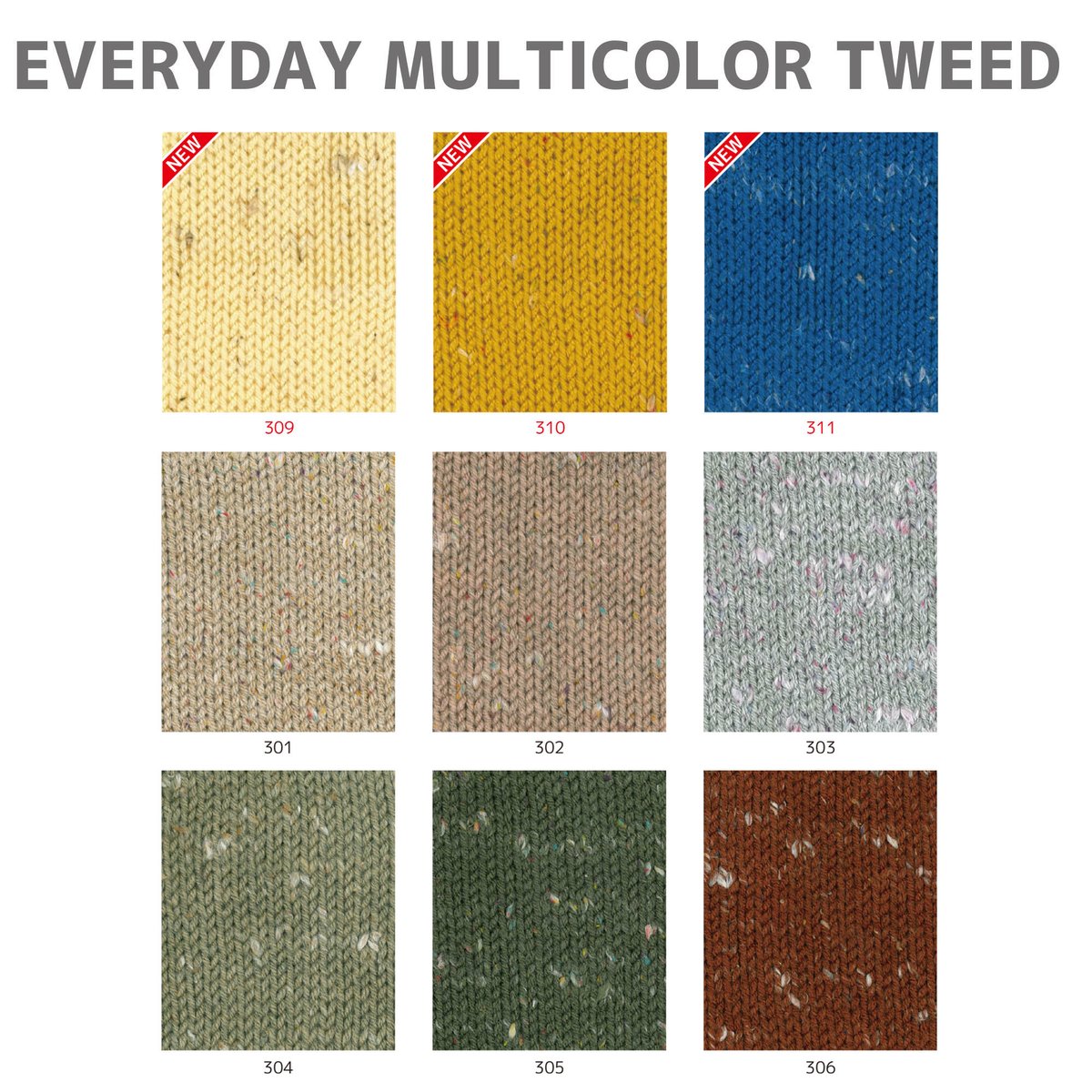 エブリデイ マルチカラーツイード EVERYDAY MULTICOLOR TWEED |