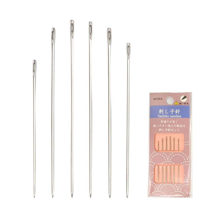 高級品‼️刺し子　鳥かご　プラ製　新品‼️中サイズ 刺子長財布|黒 - 九櫻刺子オンラインショップ