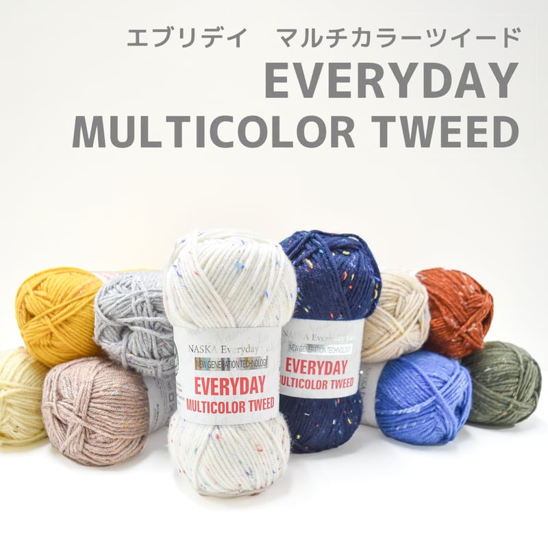 MAC&Co. マルチカラー　ツイードコート エブリデイ マルチカラーツイード EVERYDAY MULTICOLOR TWEED |