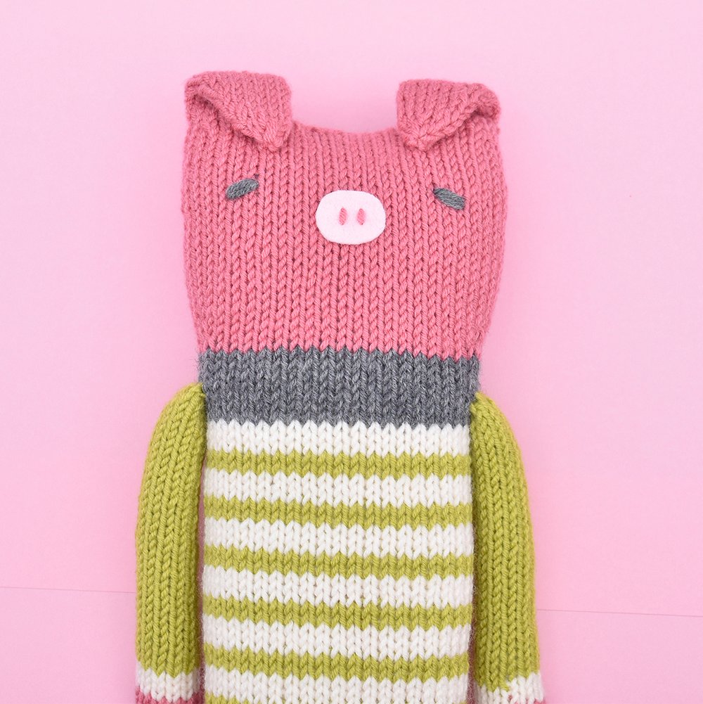 あみぐるみ　ハンドメイド　ぶたさん　【オーダー商品】 ハンドメイド】あみぐるみ✨ ぶたさん✨緑 - COCO-HANACO'S