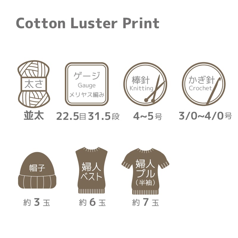 コットンラスタプリント Cotton Luster Print | WISTERIA 手作りのお店