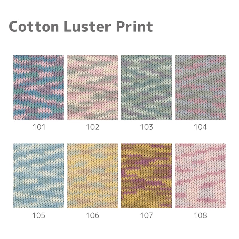 コットンラスタプリント Cotton Luster Print | WISTERIA 手作りのお店