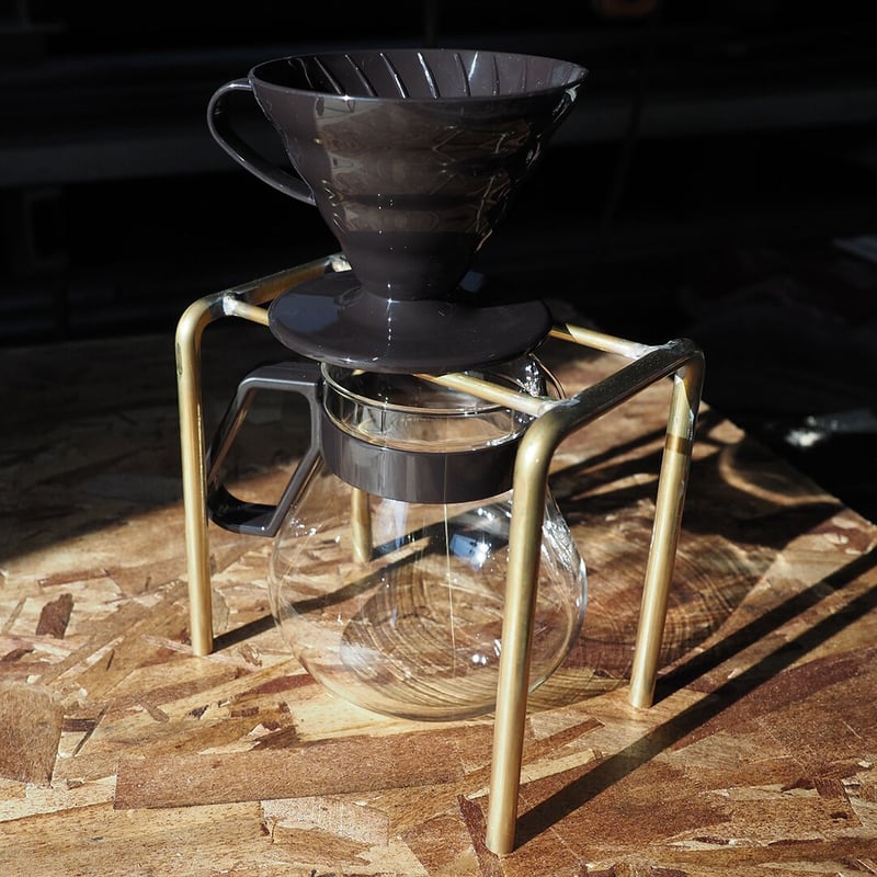 ドリッパースタンド（真鍮／馬形01） | OUTIL CRAFTS【ウティクラフト