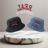 REAL IS ONLY YOURS denim buket hat