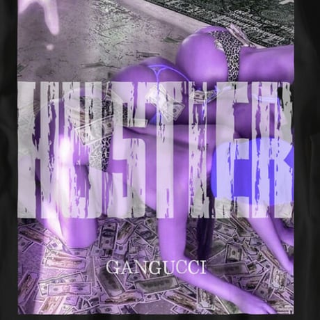 PURPLE HUSTLER LONG T shirt