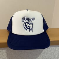 ACID LOGO MESH CAP（BLUE×WHITE）