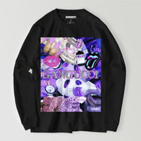 PURPLE SKIMASK LONG T shirt