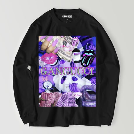 PURPLE SKIMASK LONG T shirt