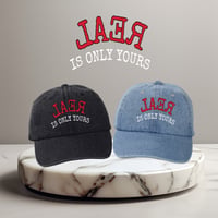 REAL IS ONLY YOURS denim cap