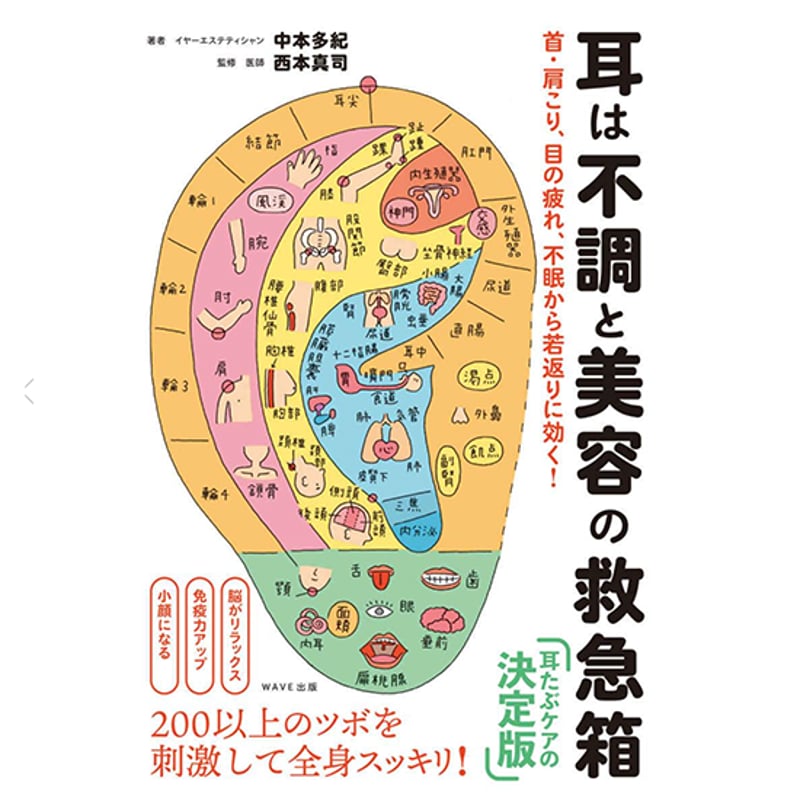 耳ツボ不調BOOK mini vol.1-4セット | 耳ツボ辞典 耳ツボ不調BOOK mini vol.1-4セット | 耳ツボ辞典 耳ツボジュエリー