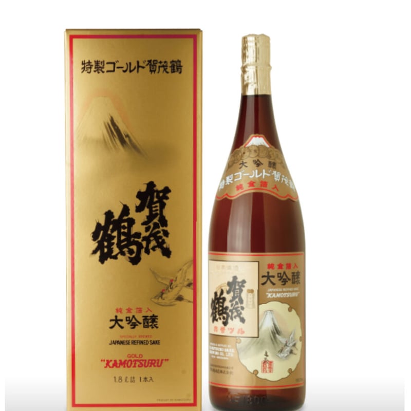 賀茂鶴【ゴールド 大吟醸】1800ml | せとうち酒紀行 【 setouchisakekik