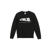 CALID LOGO CREW NECK  BLACK