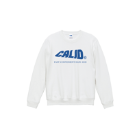 CALID LOGO CREW NECK  WHITE