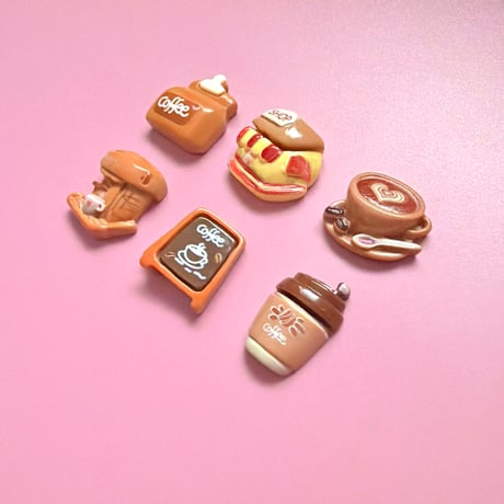 【6個】coffee cafe【792】