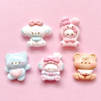 【5個】ゆめかわアニマル【580】