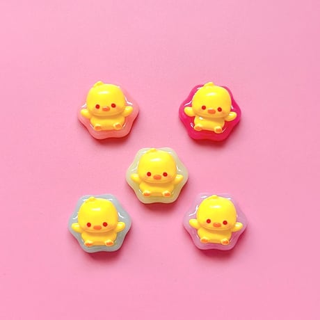【5個】蓄光ぷかぷかひよこ【540】