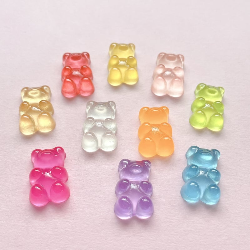 ◆くみっくま◆ 10個】クリアくまグミ【594】 | Bubwell ～Hand craft～