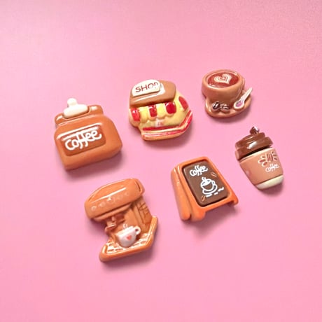 【6個】coffee cafe【792】