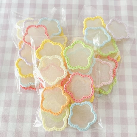 【B品15枚】フラワープレート【395】