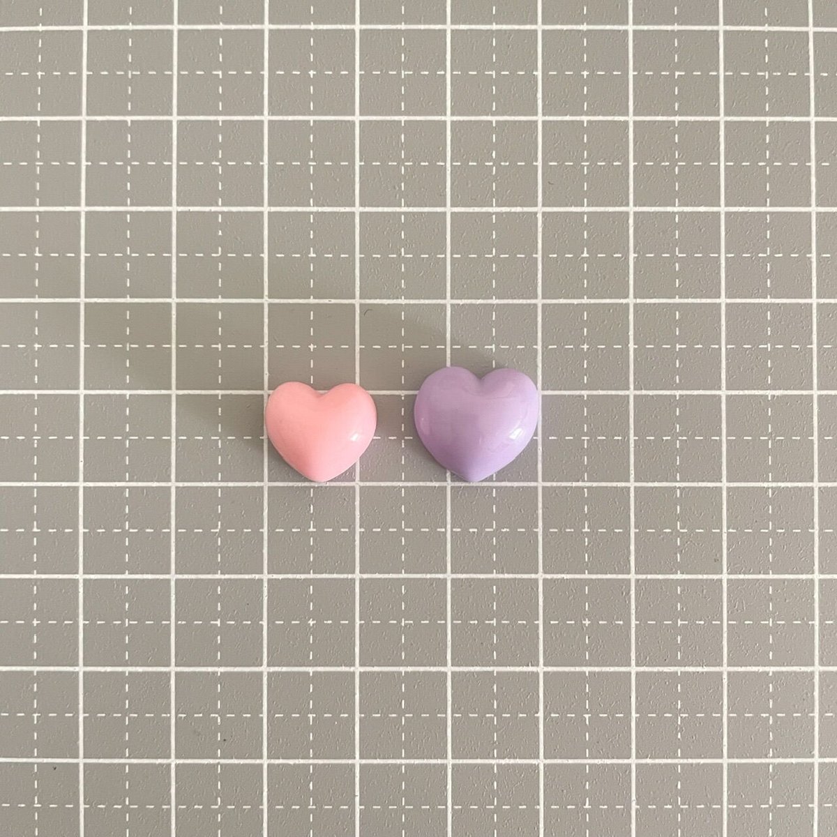 6個】ぷっくりちびハート | Bubwell ～Hand craft～