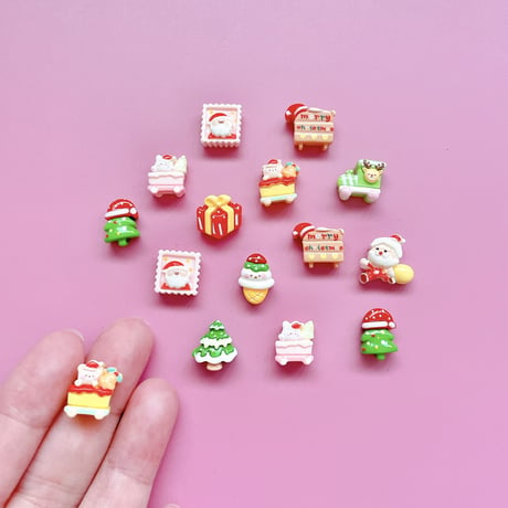 【15個】ミニミニクリスマス【721】