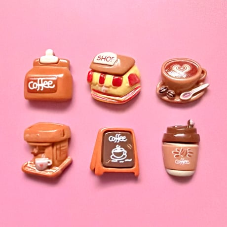 【6個】coffee cafe【792】