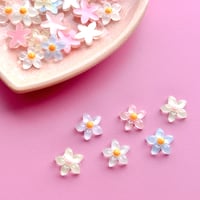 【未検品30個】ミニミニクリアちゅるんフラワー【112】