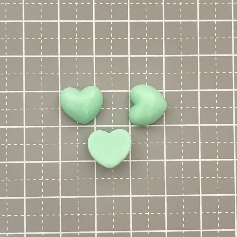 6個】ぷっくりちびハート | Bubwell ～Hand craft～