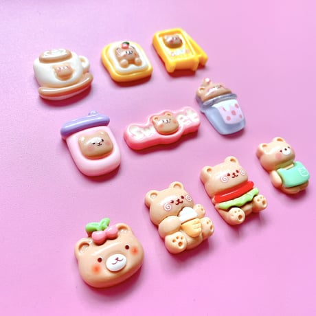 【4個】くまちゃんcafe【615】