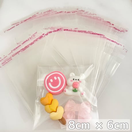 【8cm×6cm】OPP袋 100枚
