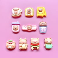 【4個】くまちゃんcafe【615】