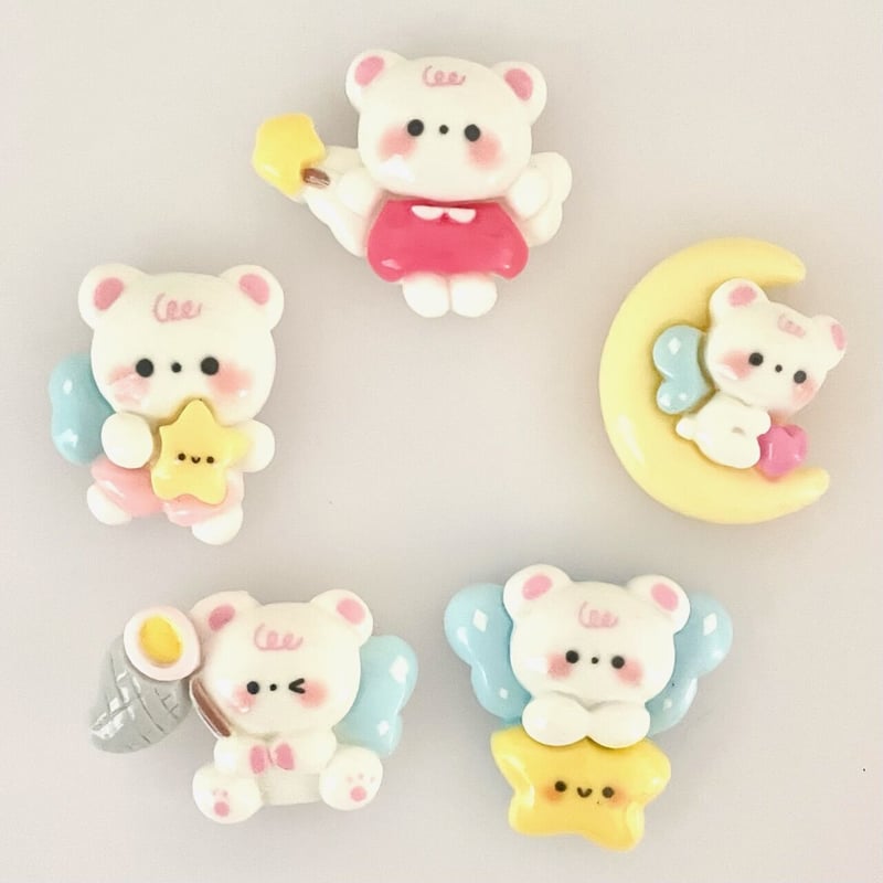 5個】妖精くまちゃん | Bubwell ～Hand craft～