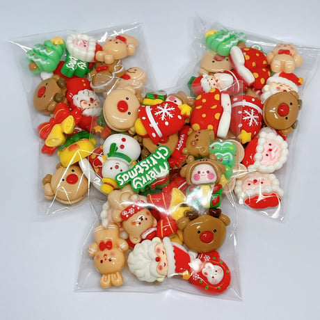 【B品20個】クリスマスパーツ【464】