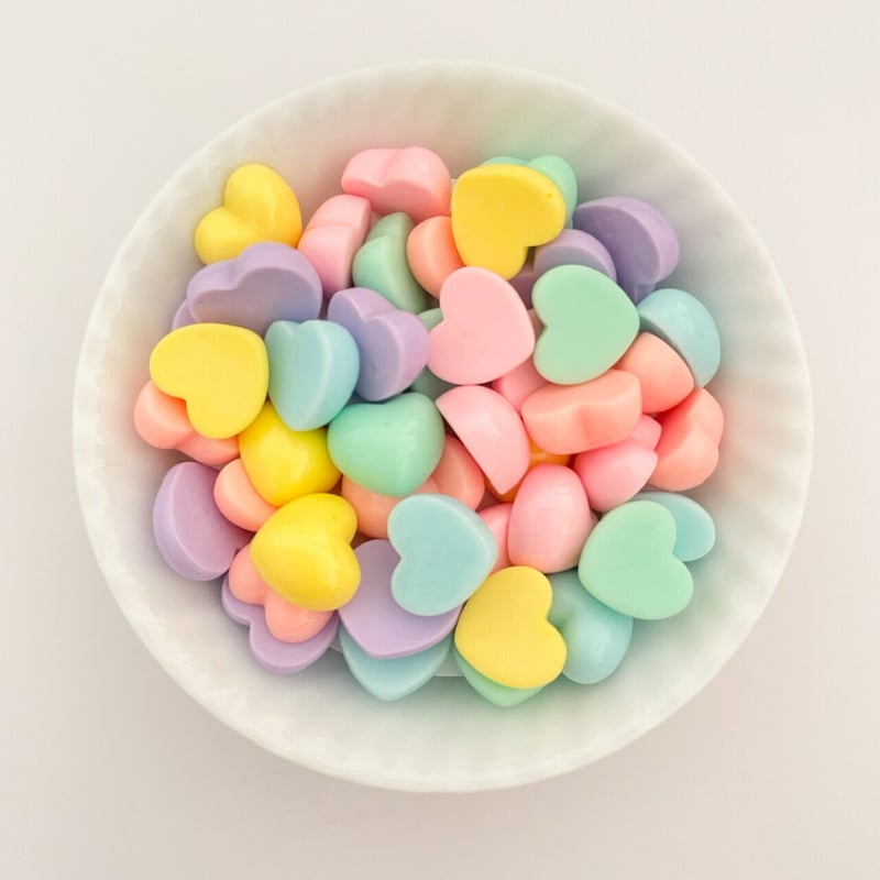 6個】ぷっくりちびハート | Bubwell ～Hand craft～