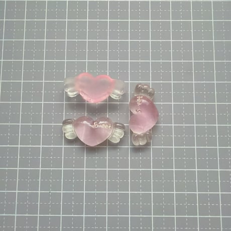 【B品15個】ハートウィング【403】