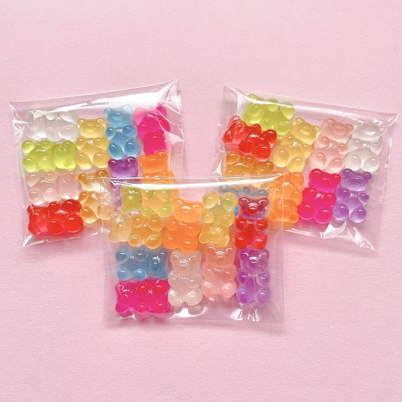 ◆くみっくま◆ 10個】クリアくまグミ【594】 | Bubwell ～Hand craft～