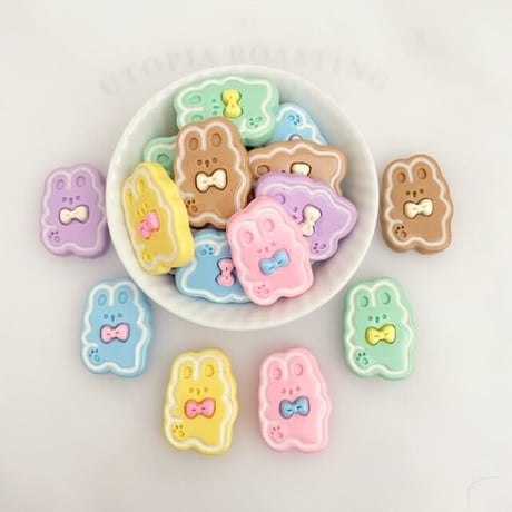 【B品20個】リボンうさちゃん